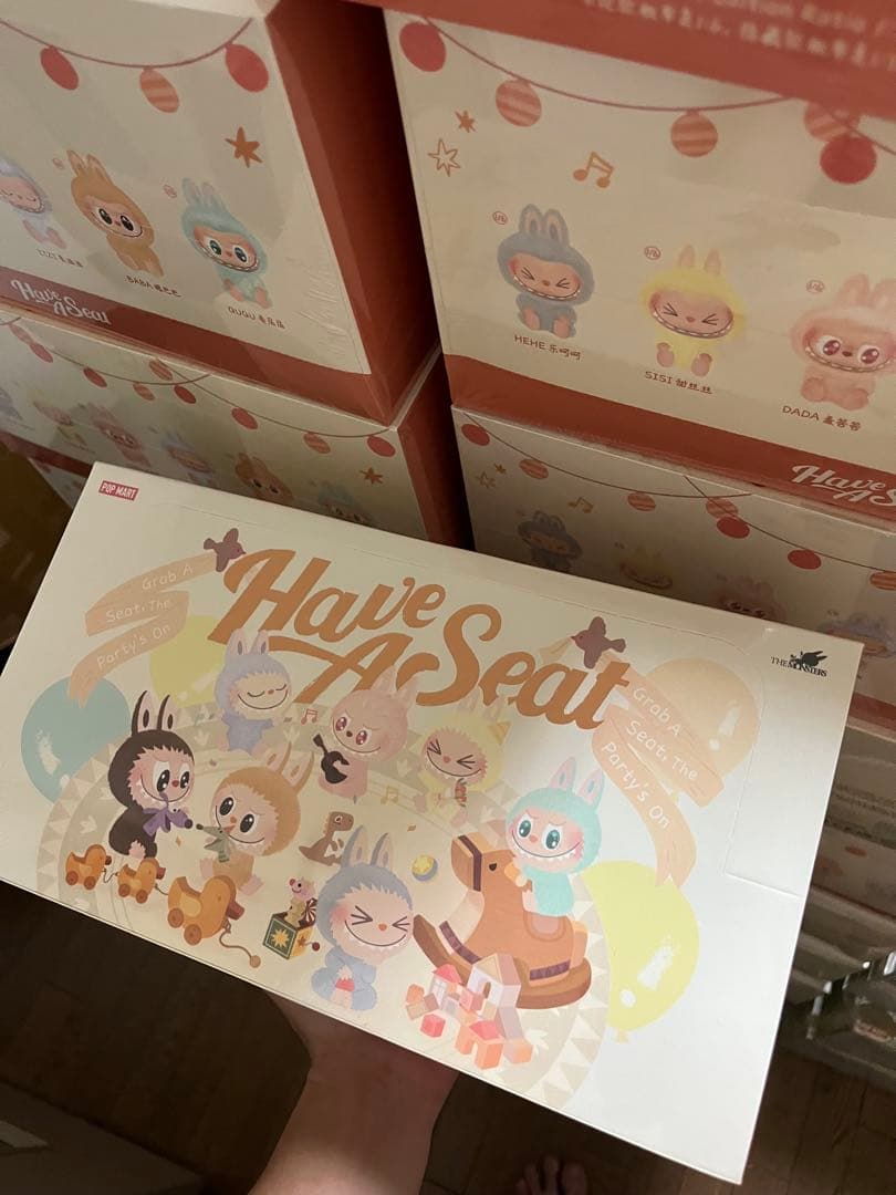 ラブブ Have a Seat シリーズ ぬいぐるみアソートボックス 10box THE