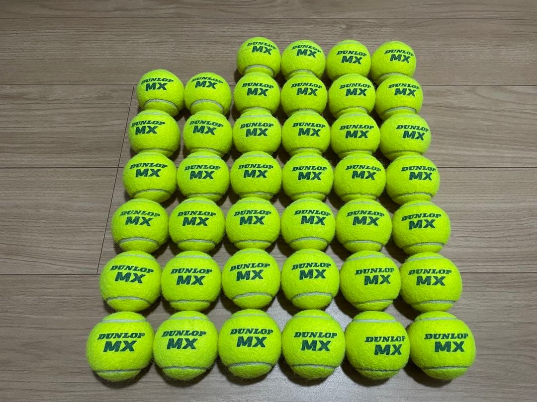 女子練1日のみ 即日発送 中古硬式テニスボール40球 - メルカリ