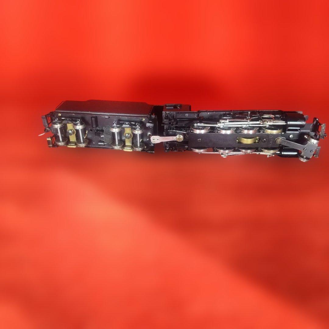 Ｄ型外国蒸気機関車、動作確認済み、HOゲージ