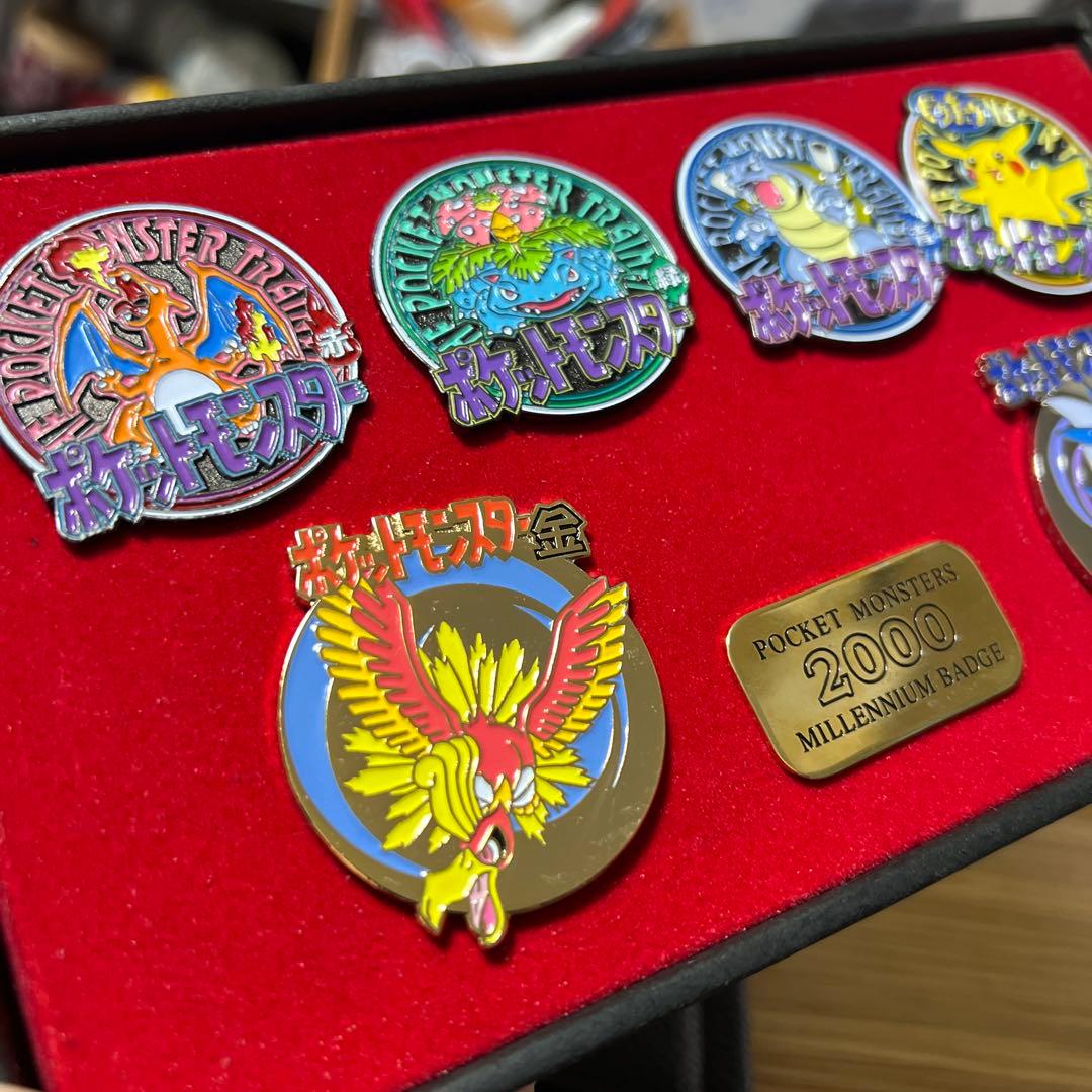 ポケットモンスター ポケモン ミレニアムバッジ 金銀 レア - メルカリ