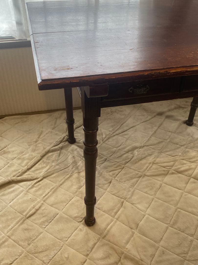 レトロ＊アンティーク＊ダイニングテーブル＊引き出し