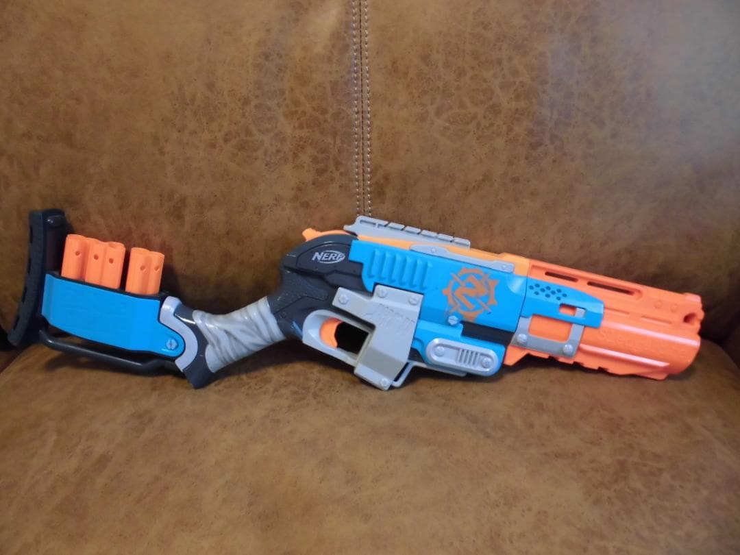 ナーフ NERF ゾンビストライク スレッジファイア オレンジトリガー
