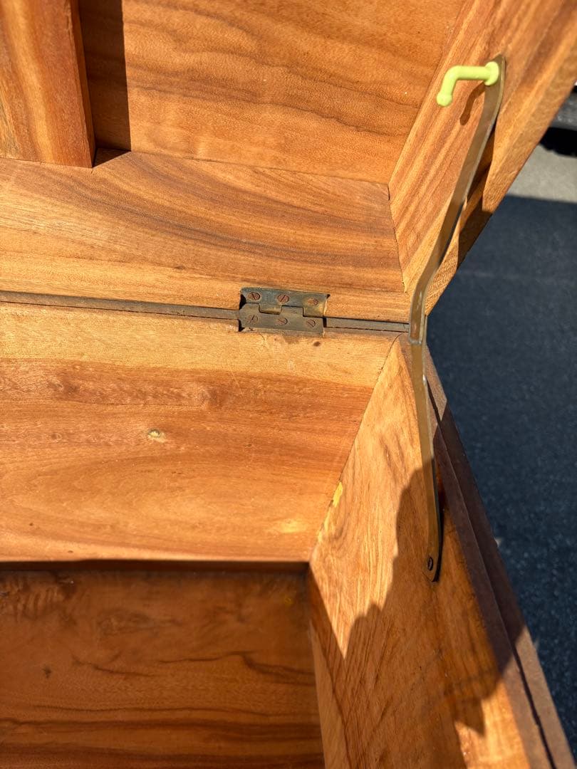 レトロ アンティーク 木製トランク トランク 木箱 船トランク