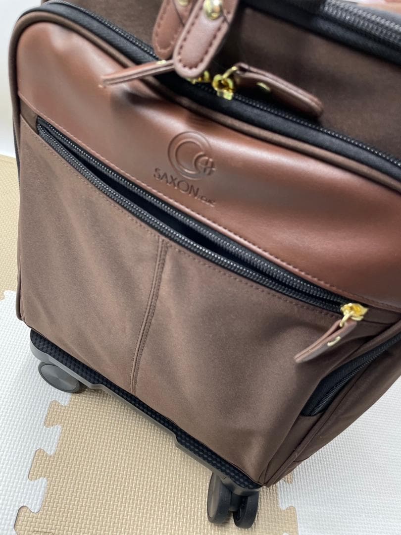 保冷保温バッグ付き！】SAXON:cue ショッピングカート BR