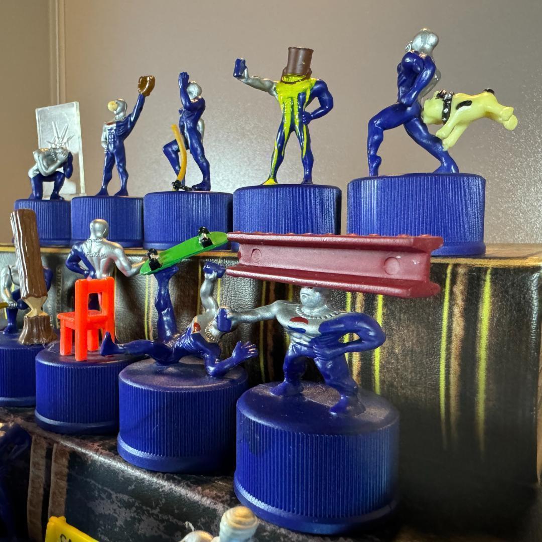 コンプリート ペプシマンキャップ 第1弾 ~ 第5弾全種 PEPSI【1998】