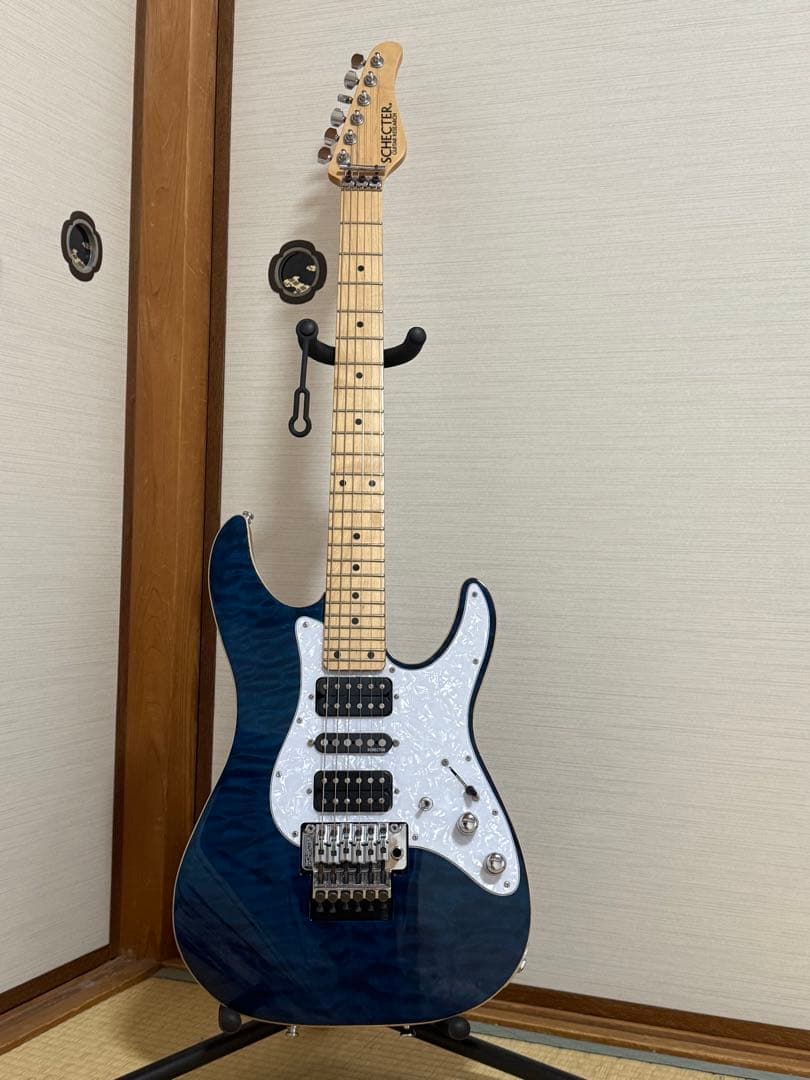 ギター schecter sd-2-24 dimarzio SCHECTER SD-2-24 AS Mod DiMarzio PUマウント（中古）【楽器検索