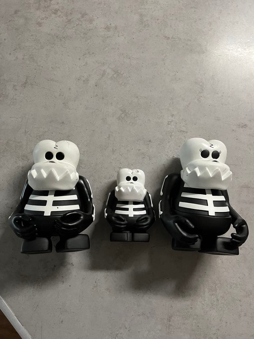 BOUNTY HUNTER スカルくんスカル子ちゃんフィギュアBounty Hunter Kid