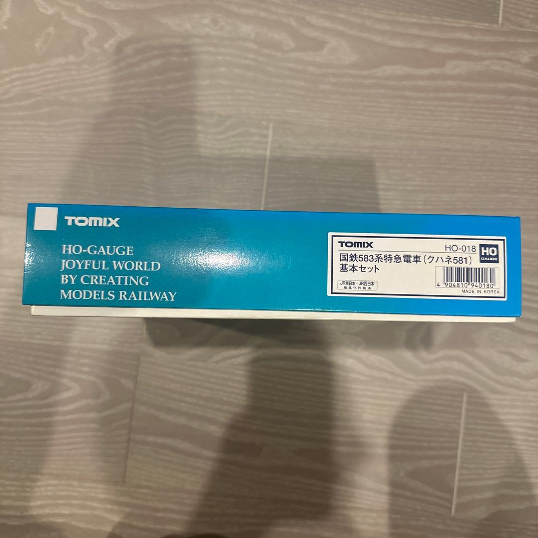 HOゲージ　HO-018国鉄583系特急電車（クハネ581）基本セット
