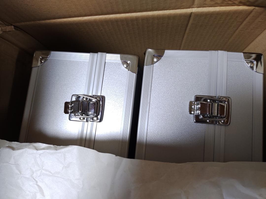 （2個）TOYGER CEO Storage アタッシュケース シルバー