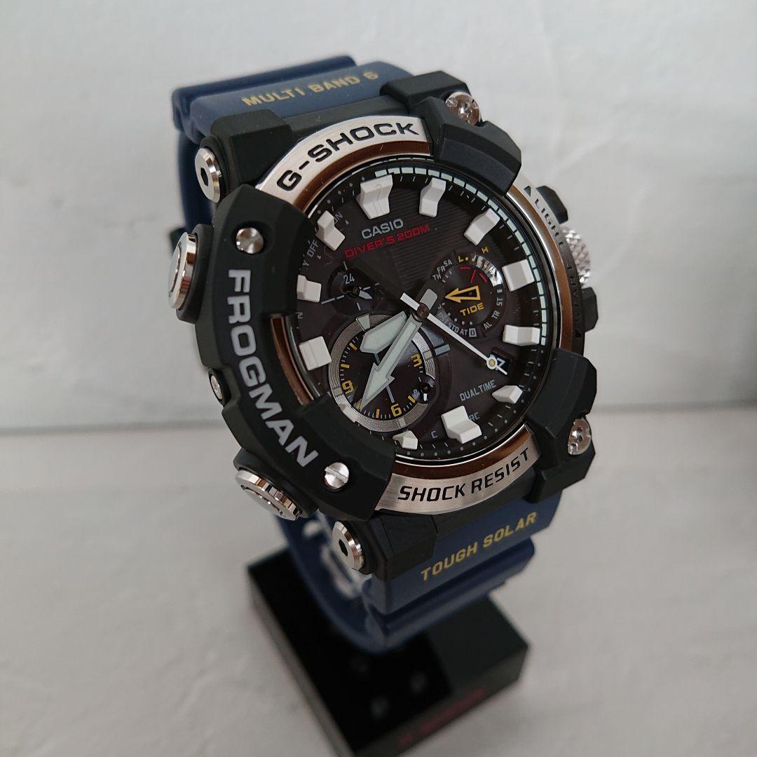 ② GWF-A1000-1A2JF フロッグマン 美中古品。