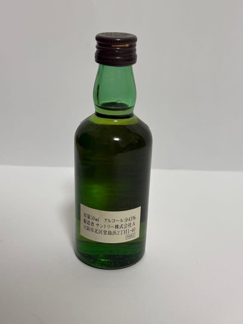 サントリー 白州 12年 シングルモルトウイスキーミニボトル(旧ラベル