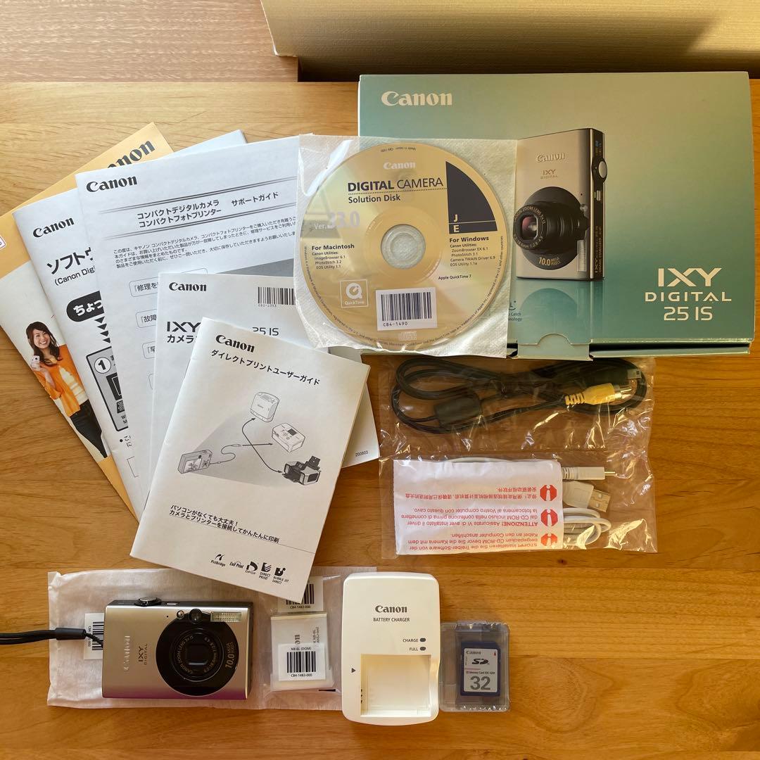 美品】Canon IXY DIGITAL 25IS デジカメ コンデジ - メルカリ