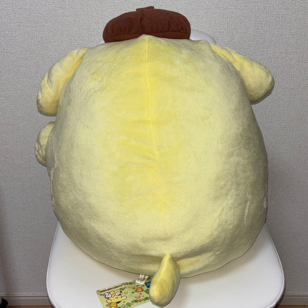 フリュー ポムポムプリン 超超ＢＩＧぬいぐるみ おすまし