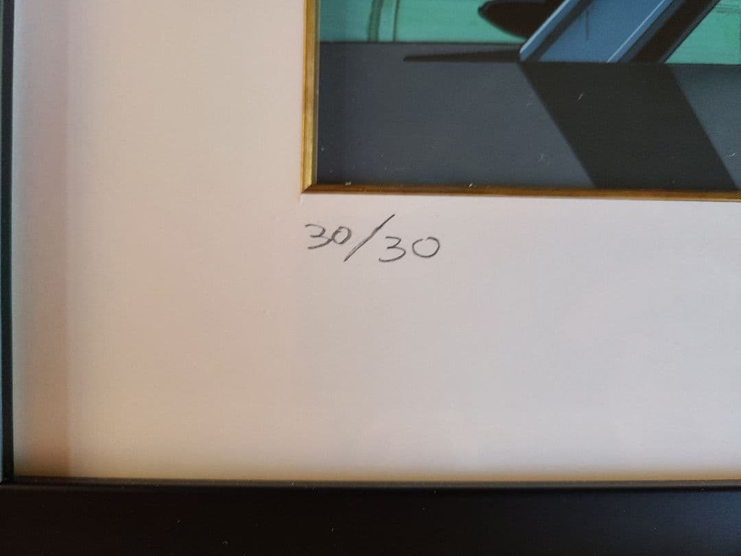 カウボーイビバップ TV放送25周年記念 川元利浩 直筆サイン入り複製原画