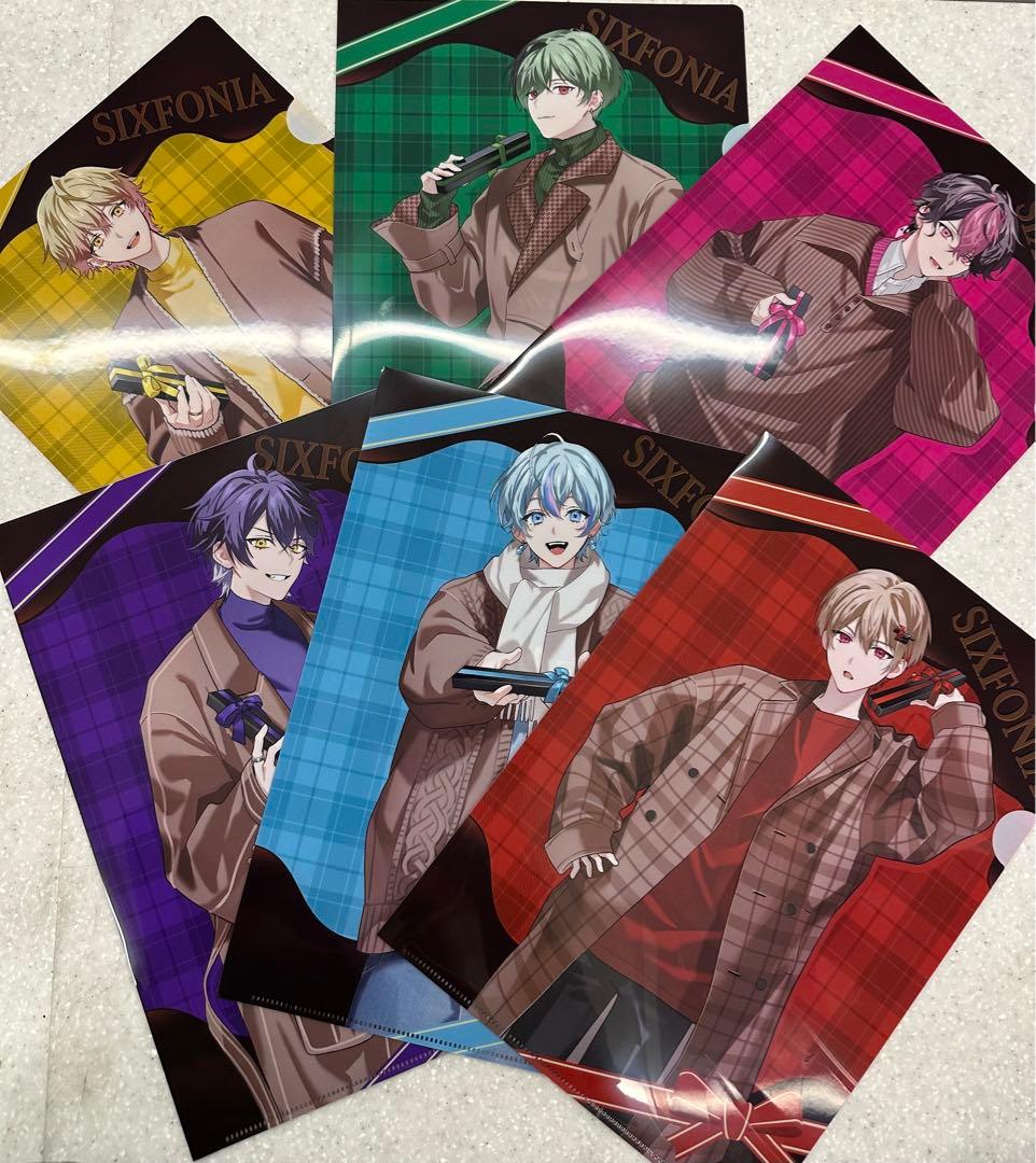 シクフォニ オリジナルA4クリアファイル全6種 セブンイレブンキャンペーン