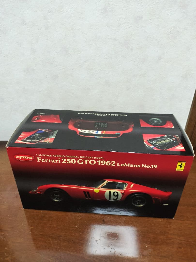 京商1/18フェラーリ250GTO1962ルマン【No19】