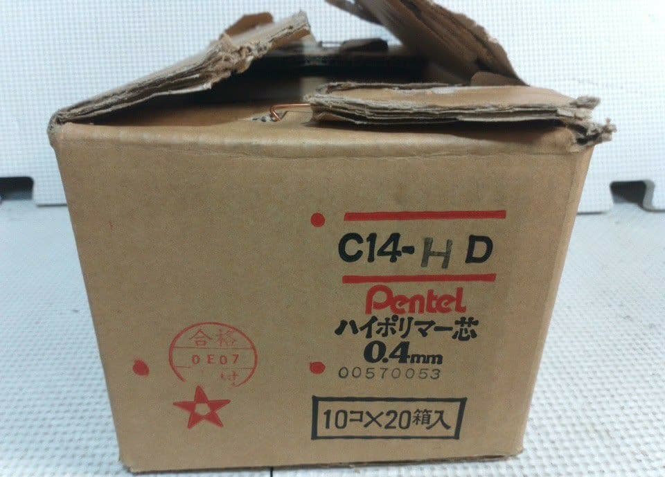 ぺんてる ハイポリマー スーパー芯 10個入り×8箱 合計80点（12本