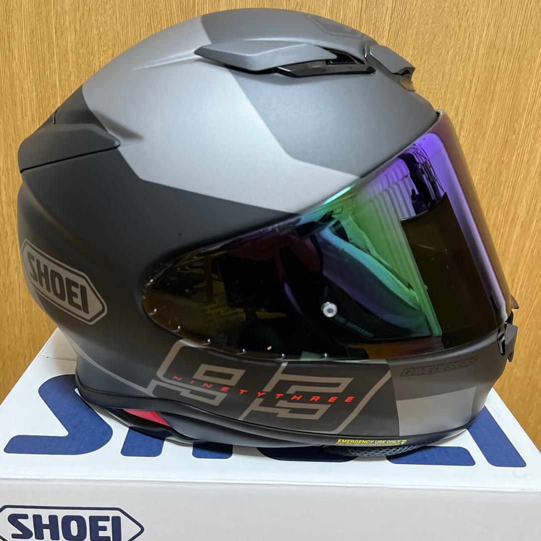 SHOEI Z-8 MM93 RUSH Lサイズ ミラーシールド付き