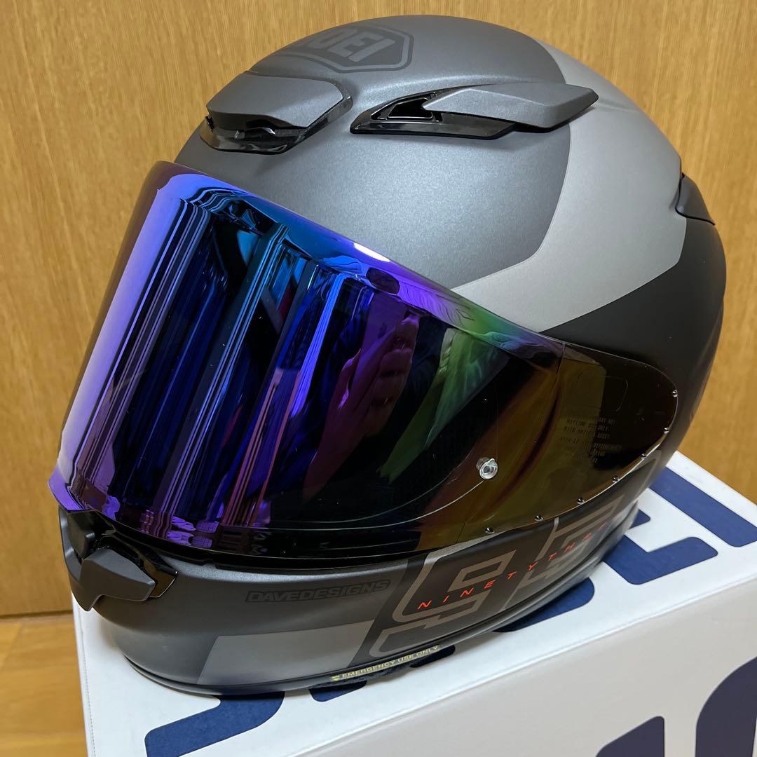 SHOEI Z-8 MM93 RUSH Lサイズ ミラーシールド付き