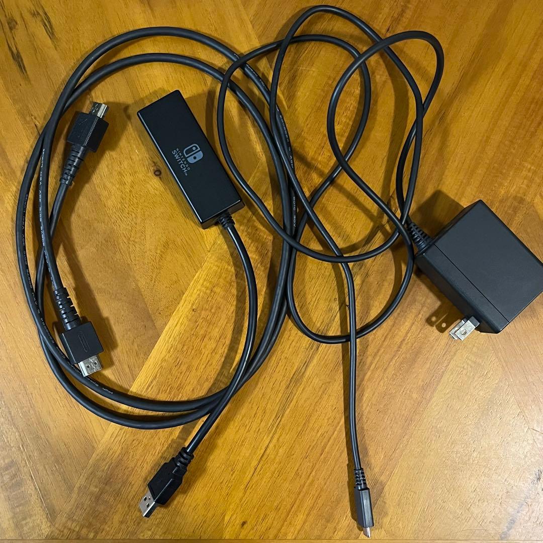 Nintendo switch 本体＋純正LANアダプター付き