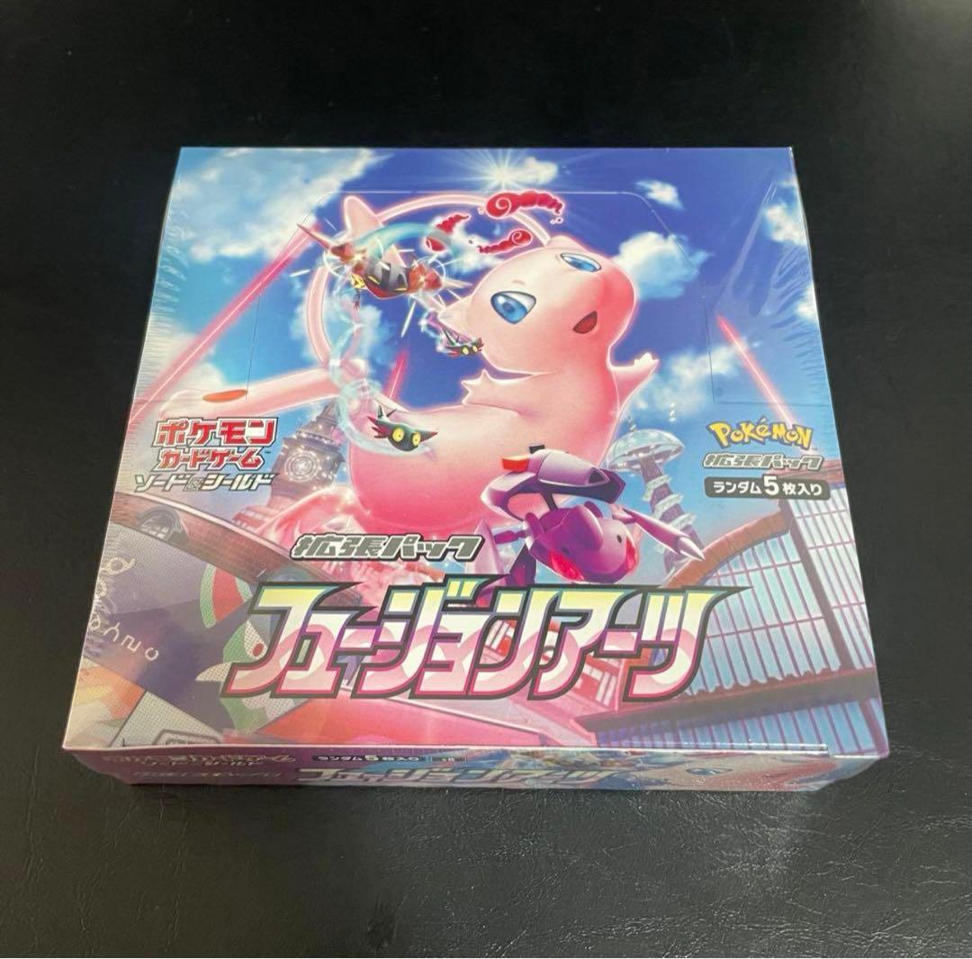ポケモンカード フュージョンアーツ BOX シュリンク付きハードケース付き