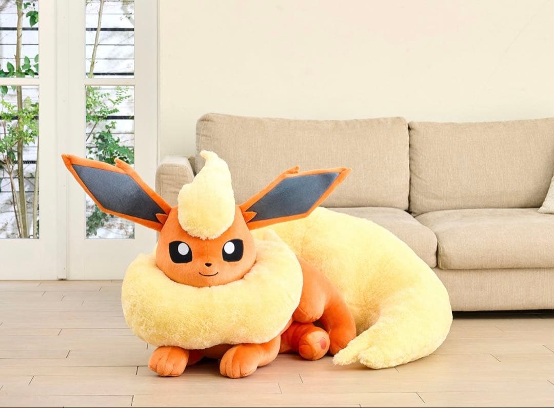 新品未使用 未開封 ポケモンセンター 等身大 ブースター ぬいぐるみ