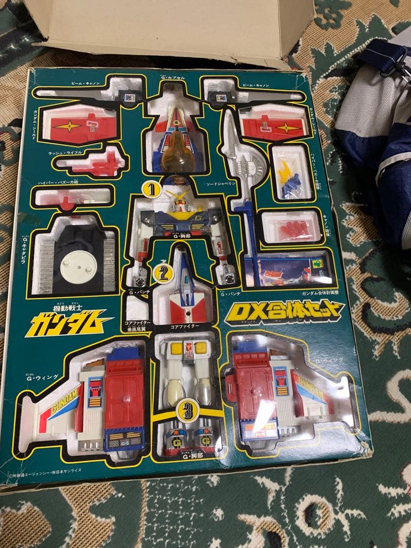 クローバー　超合金　機動戦士ガンダム　DX合体セット