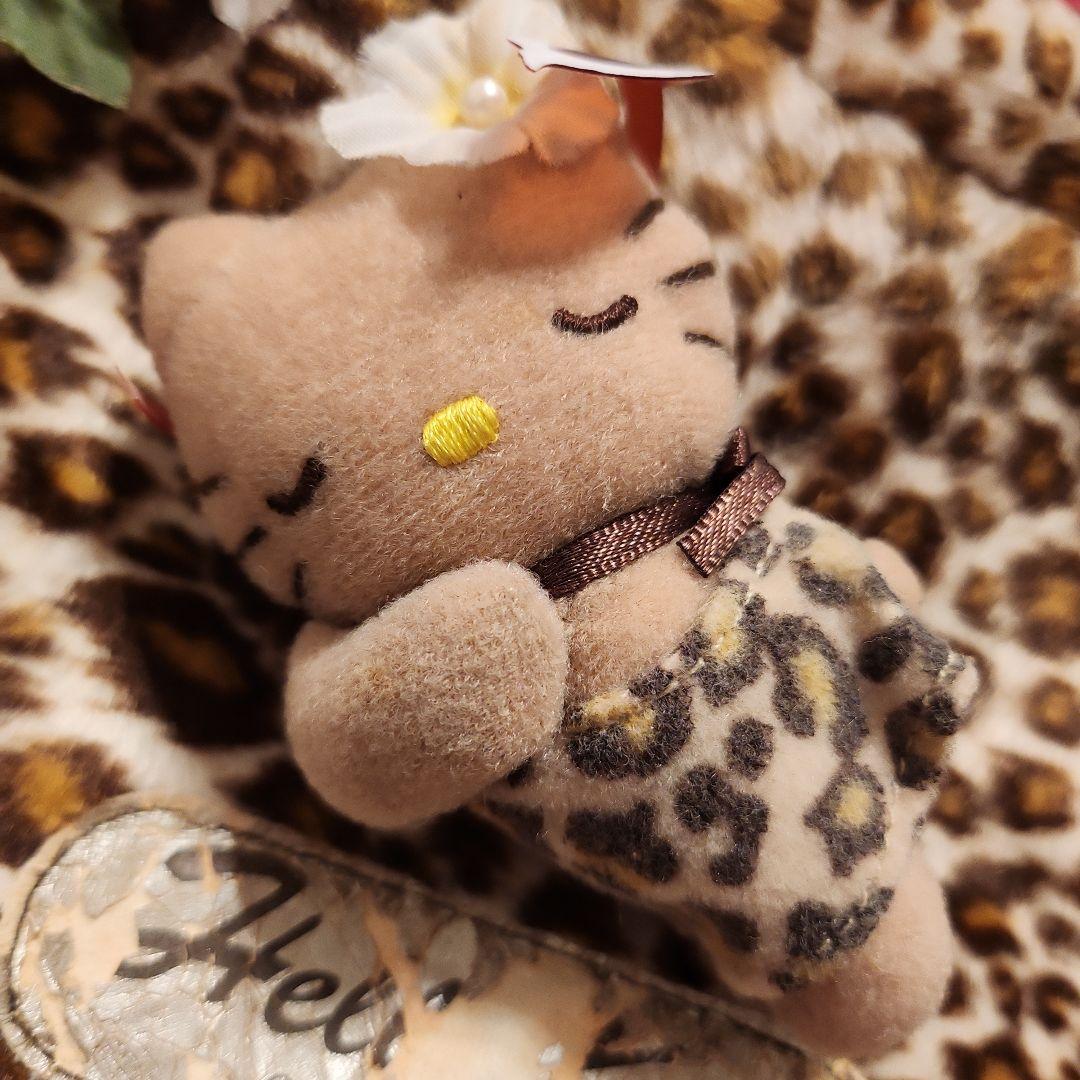 2002年製 ハローキティ ガングロ ヒョウ柄 ナビカバー カー用品