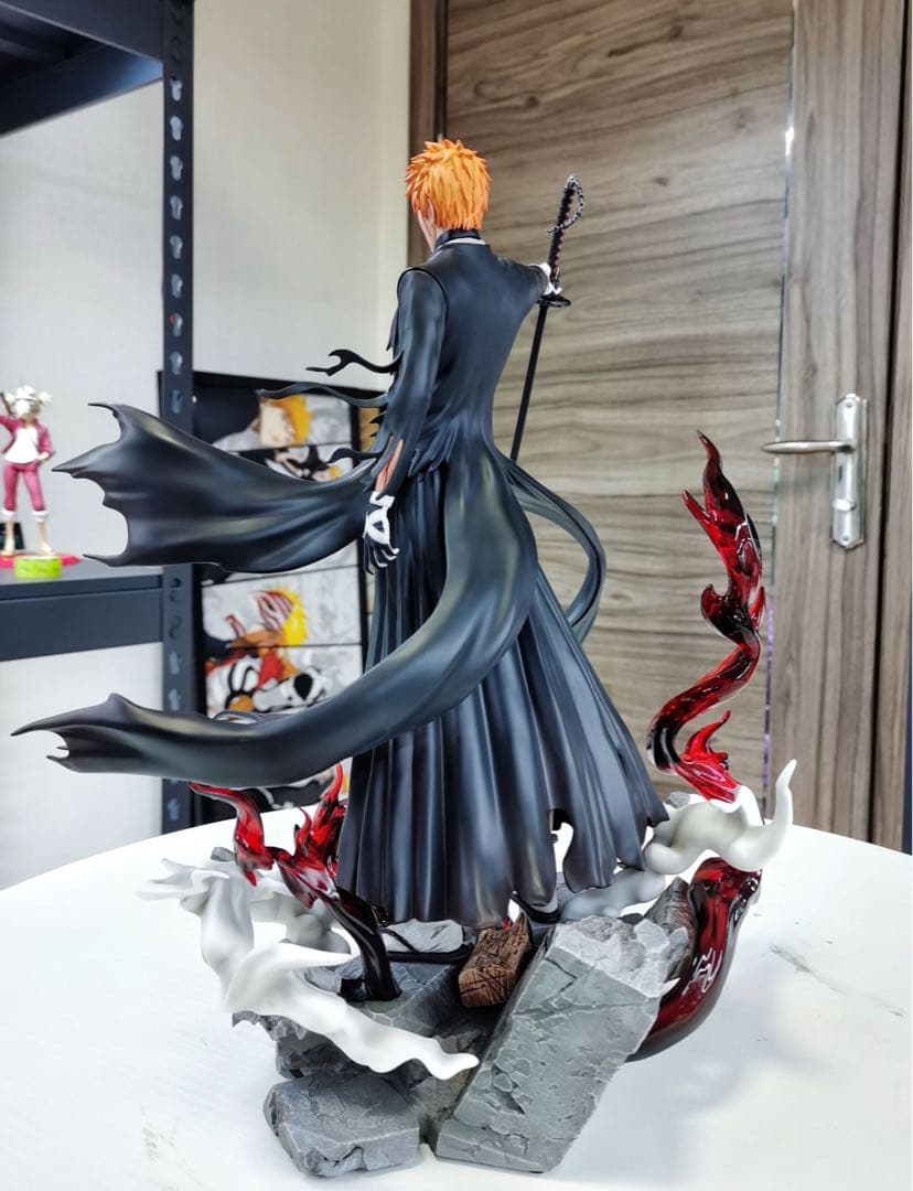 BLEACH 黒崎一護 ガレージキット ガレキ スタチュー④⑨