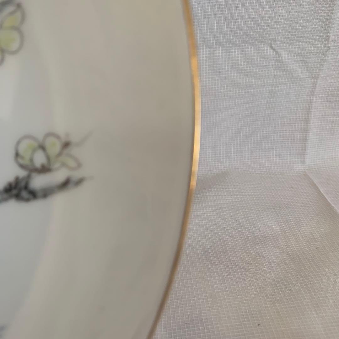 中国美術 粉彩皿 名工 広西北流 24cm唐物/景徳鎮その2