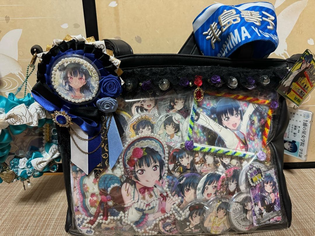 ラブライブ！矢澤にこ 津島善子 嵐千砂都 痛バッグ ぬいぐるみ他グッズ