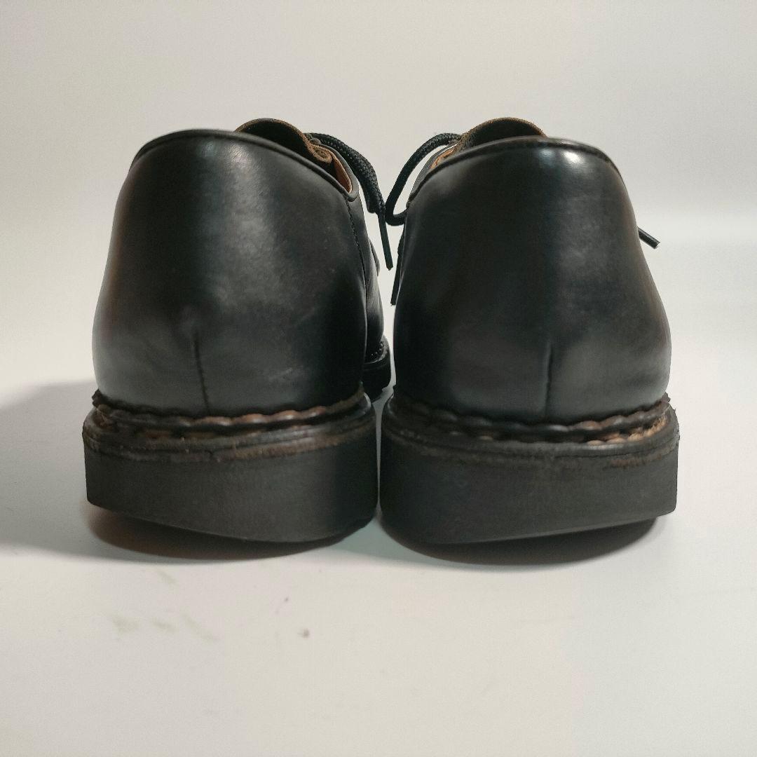 パラブーツ ミカエル 40 ブラック リスレザー チロリアンシューズ