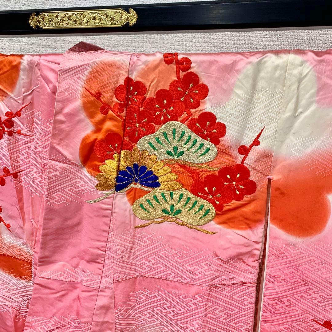 売切値下げ】512zu45☆振袖 総刺繍 金糸☆成人式 お正月 初釜 リメイク
