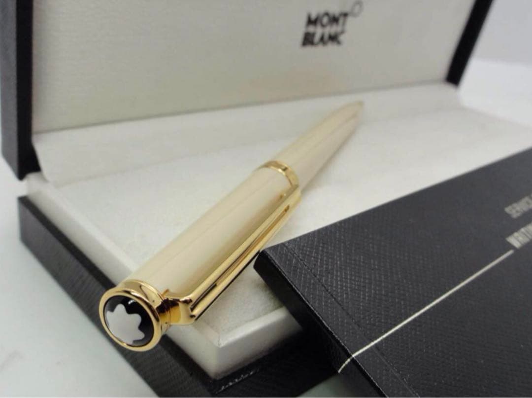 ⭐️モンブラン⭐️非常にレアなホワイト軸⭐️ノブレス・オブ