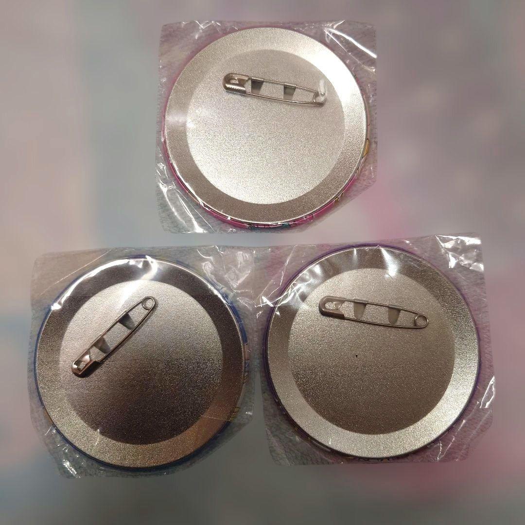 SEGA GIGO限定 アイカツ! オンパレード 缶バッジ 3枚セット ソレイユ