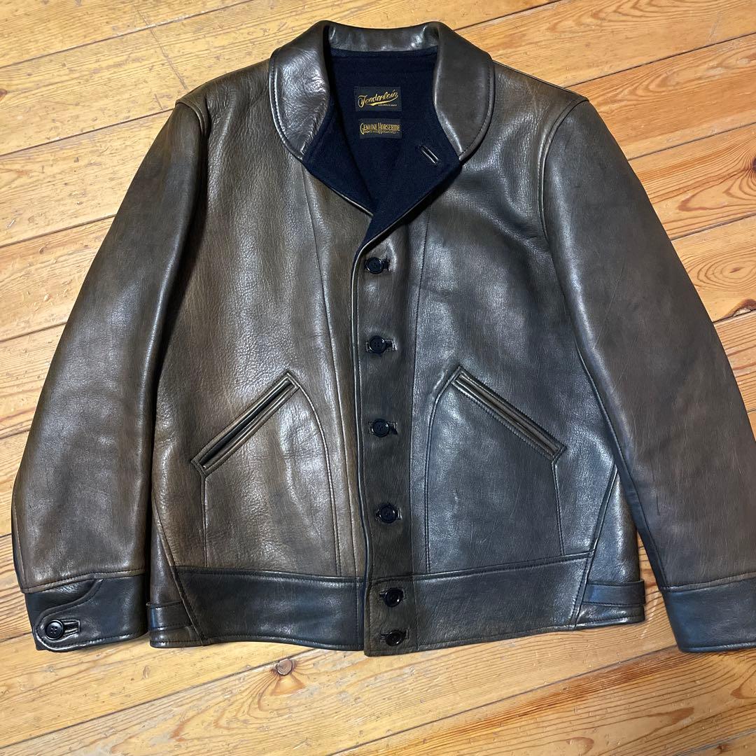 tenderloin HIDE-s レザージャケット ホースハイド 希少L - メルカリ