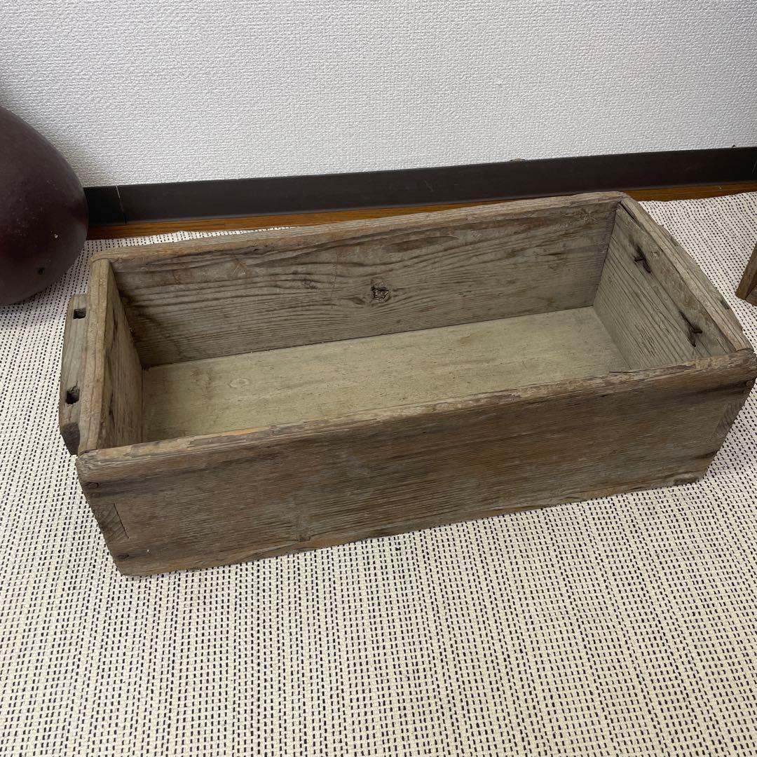 弾薬箱 昭和レトロ 木箱 ビンテージ 生活骨董 古道具 蚤の市 レトロ 古民家