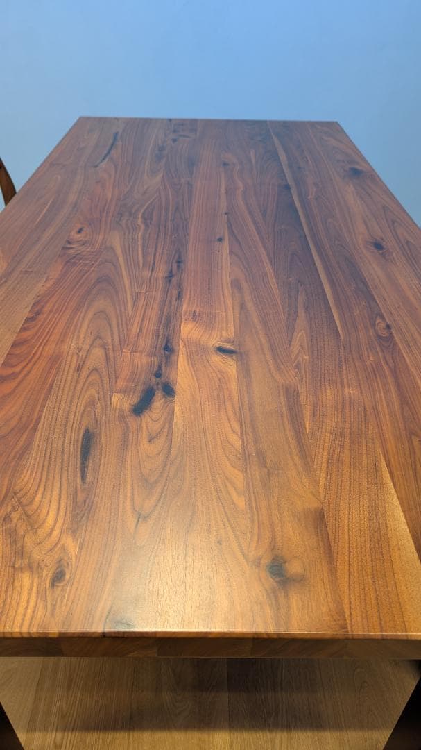 【ACTUS】 FJテーブル幅180cm[ウォールナット天然木 ウレタン塗装]