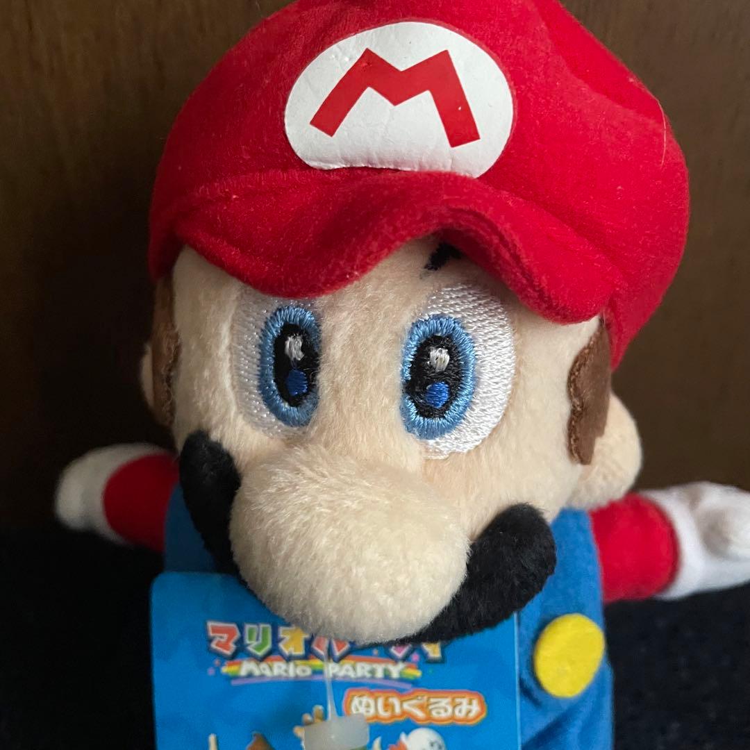 マリオパーティ5 ぬいぐるみの三英 マリオ S タグ付き 三英 - メルカリ