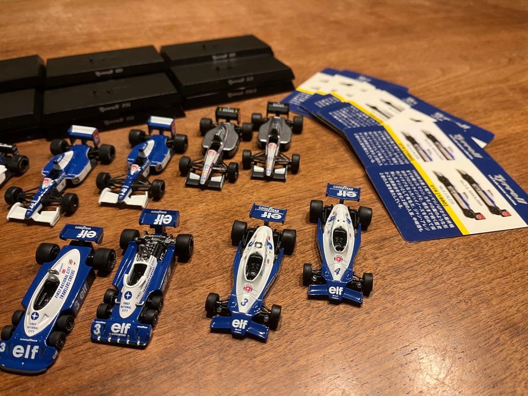 ミニカー Kyosho Tyrrell 1/64collection 16set rare