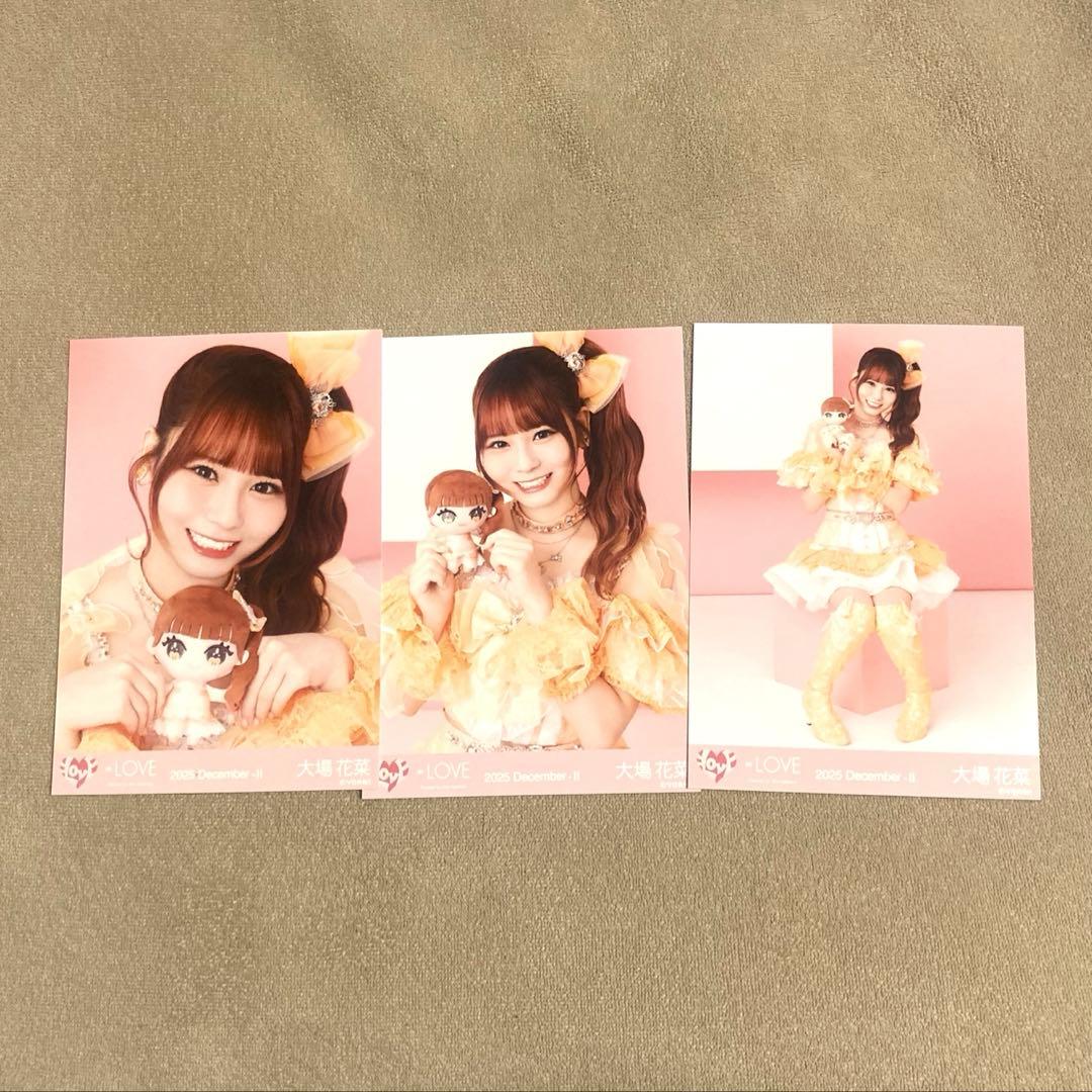 LOVE 大場花菜 モーリーファンタジーコラボ 生写真 コンプ - メルカリ