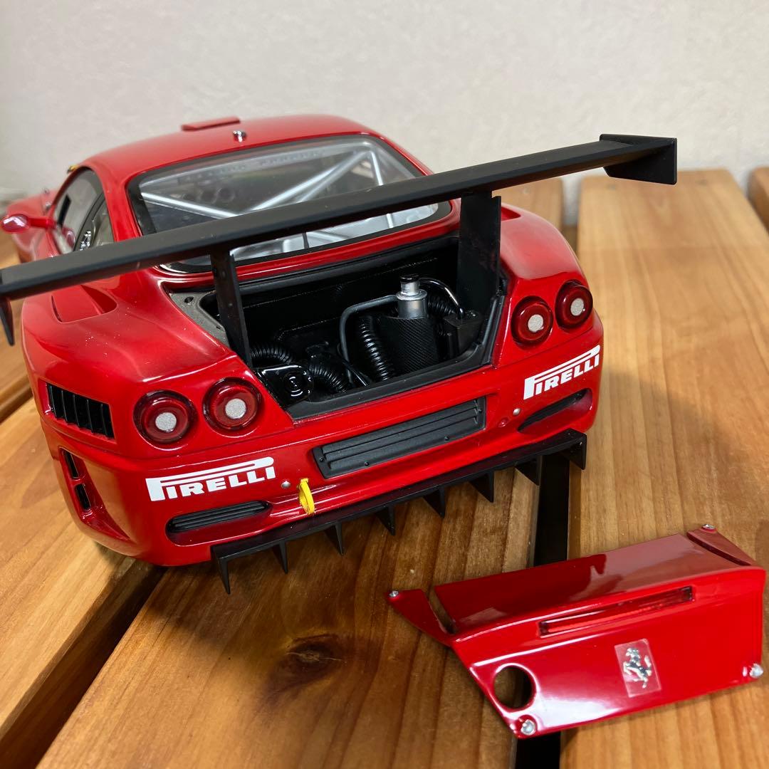 京商 1/18 フェラーリ575 GTC Evoluzione Red