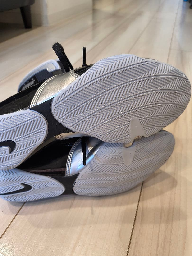 NIKE ボクシングシューズ　ハイパーKO　 ブラック/シルバー　　24.5cm