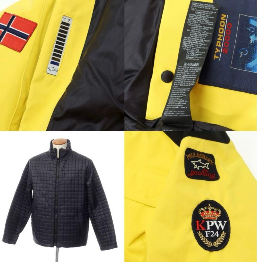 Paul＆sharkノルウェー国旗付きイエロージャケット
