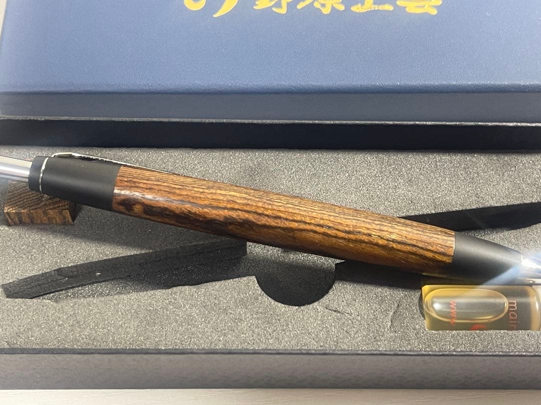 野原工芸 ボコテ ボールペン スタンダード シルバー《匿名配送》