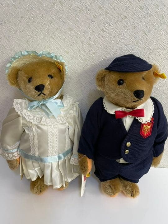 購入 入手困難 シュタイフ テディベア 2体セット
