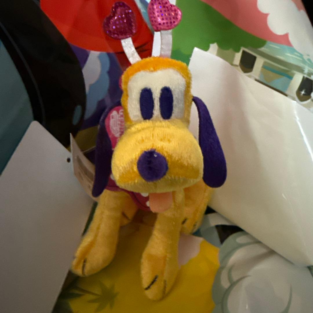 ミニーファンダーランドプルートぬいぐるみバッチ - メルカリ