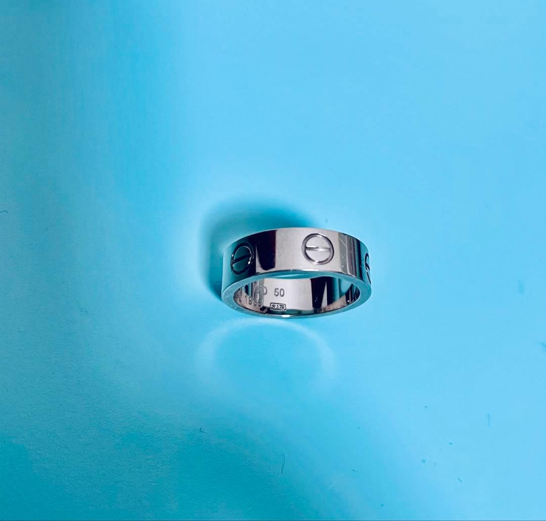 カルティエ Cartier ラブリング ホワイトゴールド