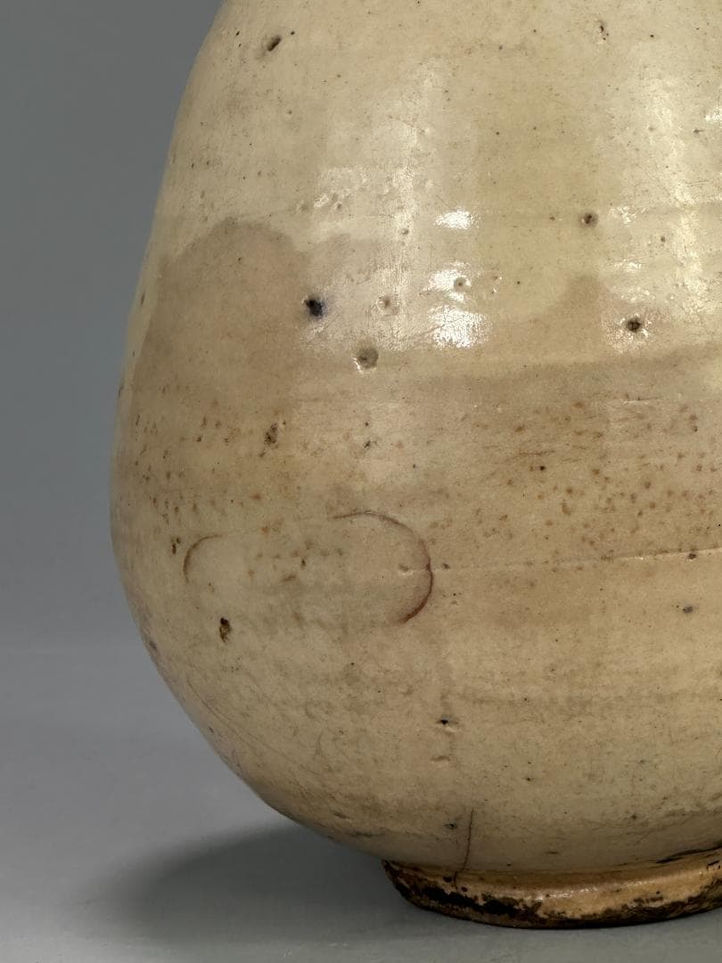 朝鮮古美術 18世紀頃 李朝時代 李朝 白磁 徳利 白磁壺 酒