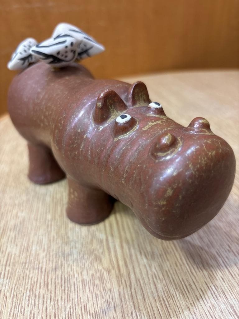 Lisa Larson リサラーソン STRA ZOO カバ 鳥 グスタフスベリ - メルカリ